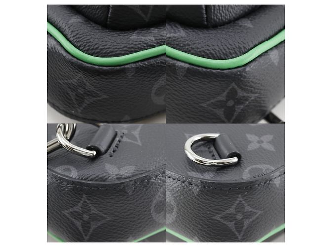 Borsa a tracolla Avenue Louis Vuitton NM Monogram Canvas Nero - vista 7
