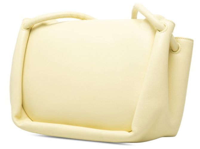 Bottega Veneta Beak Crossbody Shoulder Bag Gelb - Ansicht 2