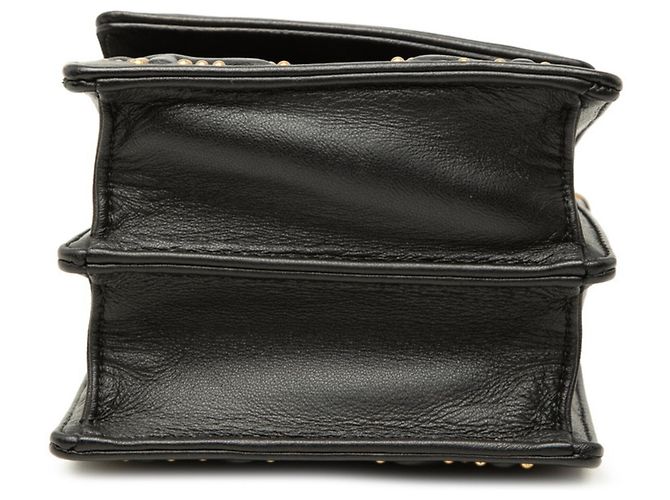 Borsa a tracolla e spalla con catena Christian Dior Diorama Nero D'oro - vista 3