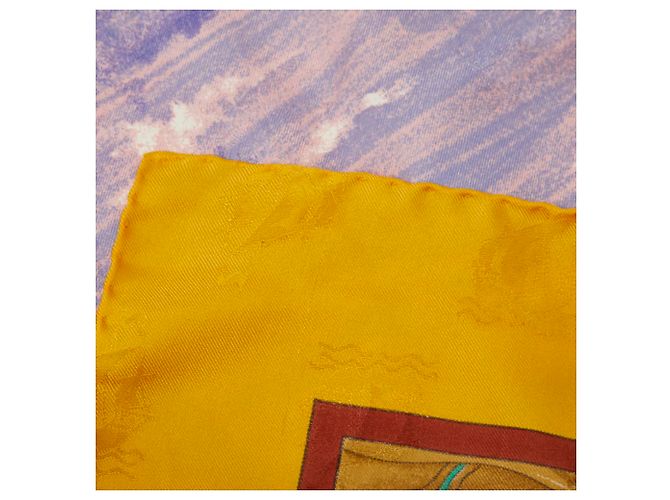 Hermès Hermes Carre 90 Christophe Colomb Schal Mehrfarben - Ansicht 4