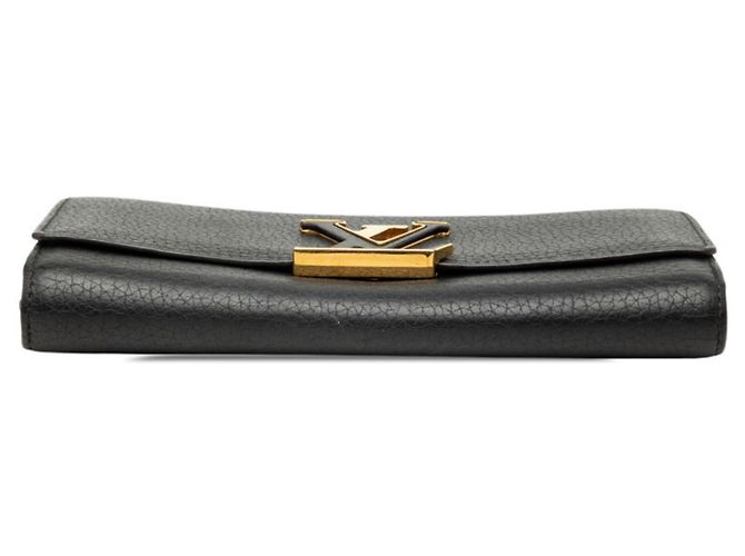 Louis Vuitton Portefeuille Capucines Long Wallet Nero - vista 3