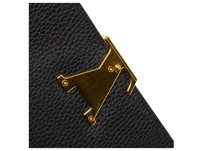 Louis Vuitton Portefeuille Capucines Long Wallet Nero - vista 5