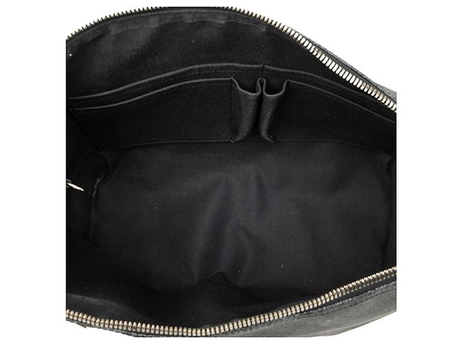 Borsa a tracolla Louis Vuitton Damier Graphite Mick MM Nero - vista 5