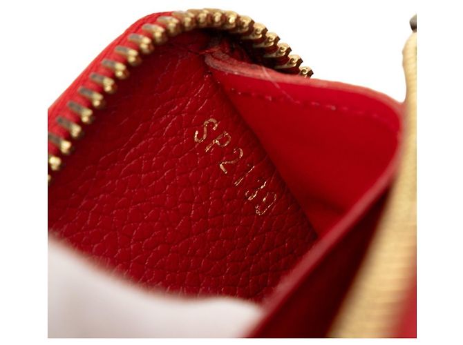 Cartera Larga Louis Vuitton Monogram Empreinte Roja Azul marino - vista 9