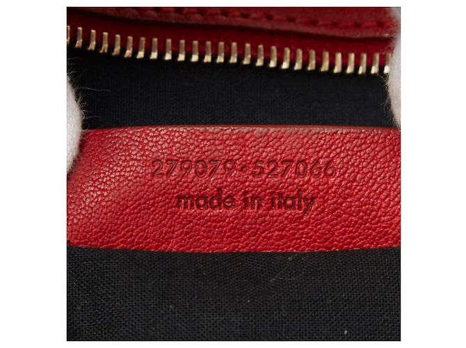 Borsa Saint Laurent Y-Line Cabas Chic Rosso - vista 11