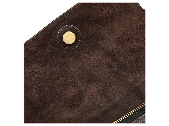 Céline Borsa a mano Celine Belt Bag Mini Marrone scuro - vista 8