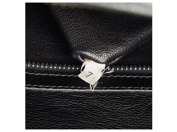 Borsa a tracolla Prada in pelle Saffiano nera Nero - vista 9