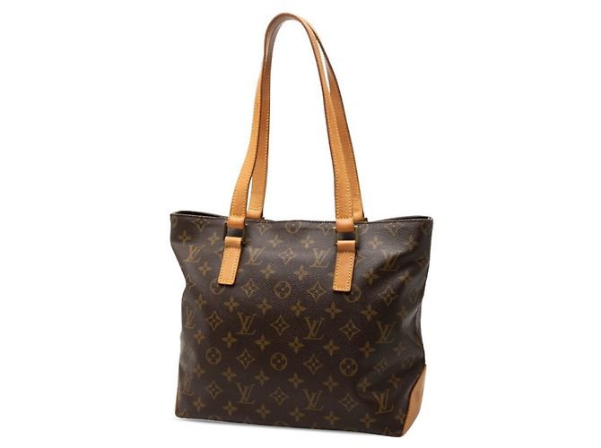 Louis Vuitton Monogram Cabas Piano Tote Bag Braun - Ansicht 2