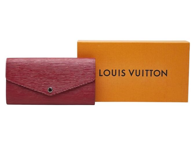 Louis Vuitton Epi Portefeuille Sarah Long Wallet Rosa Fuschia - vista 11