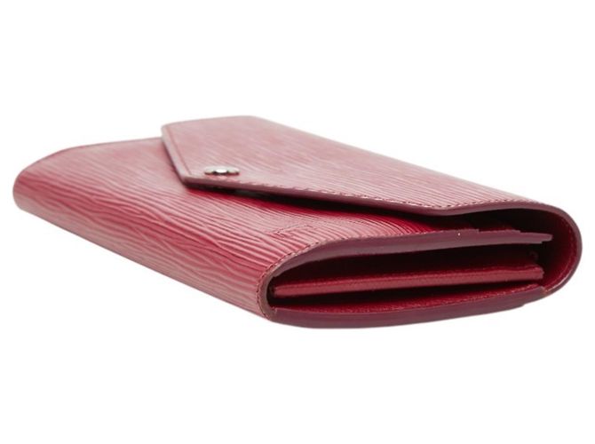 Louis Vuitton Epi Portefeuille Sarah Long Wallet Rosa Fuschia - vista 4