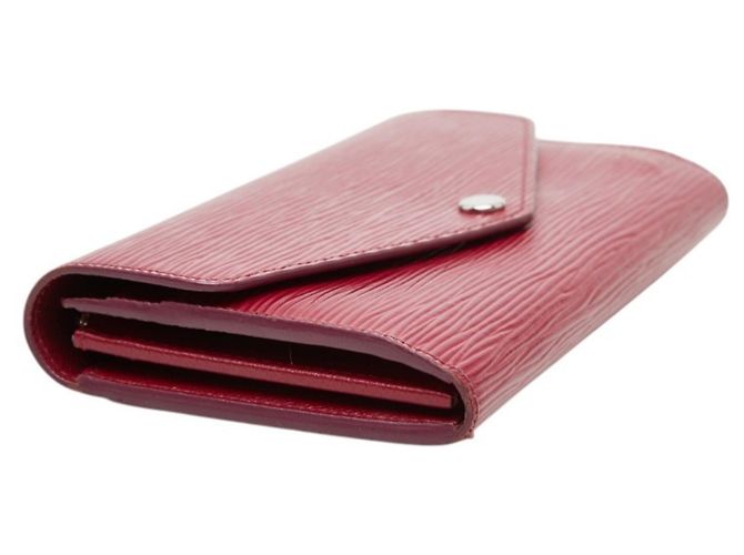 Louis Vuitton Epi Portefeuille Sarah Long Wallet Rosa Fuschia - vista 5