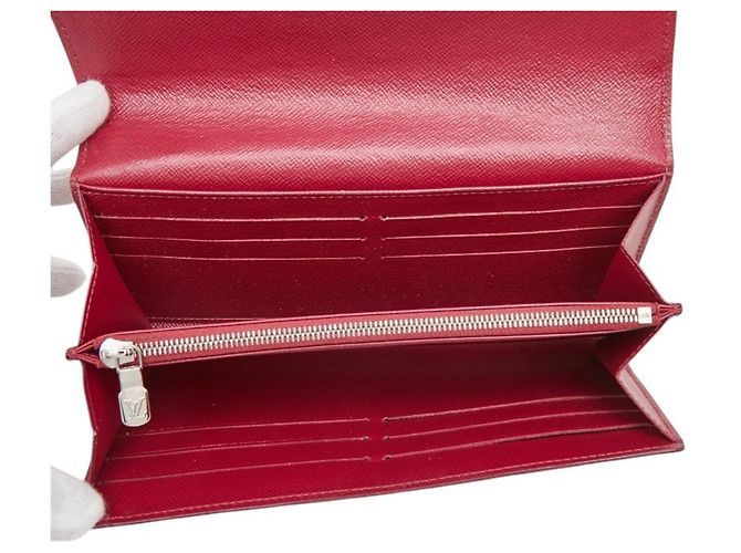 Louis Vuitton Epi Portefeuille Sarah Long Wallet Rosa Fuschia - vista 8