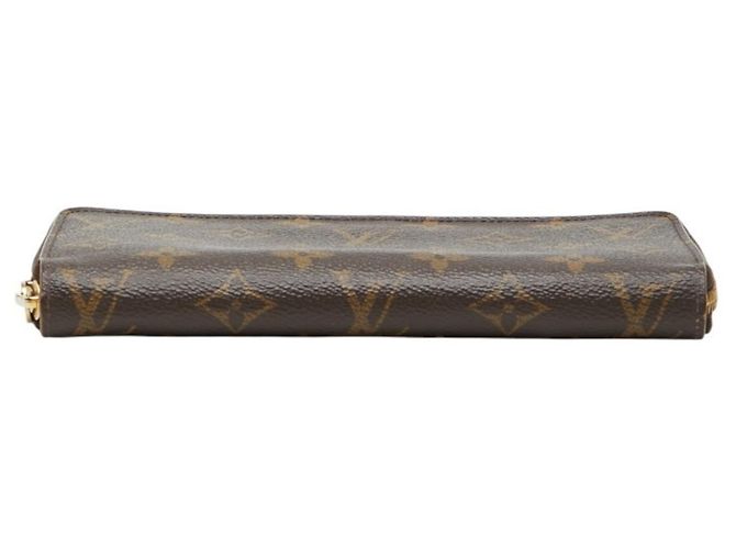 Louis Vuitton Monogram Zippy Wallet M41894 Marrone Rosa - vista 3