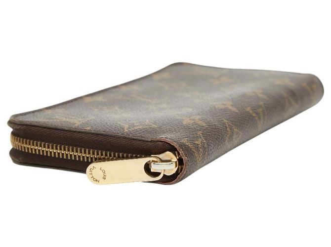 Louis Vuitton Monogram Zippy Wallet M41894 Marrone Rosa - vista 5