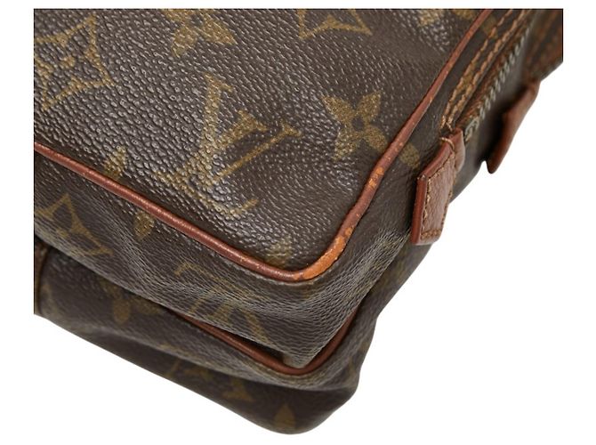 Borsa a tracolla Louis Vuitton Monogram Mini Amazon Marrone - vista 5