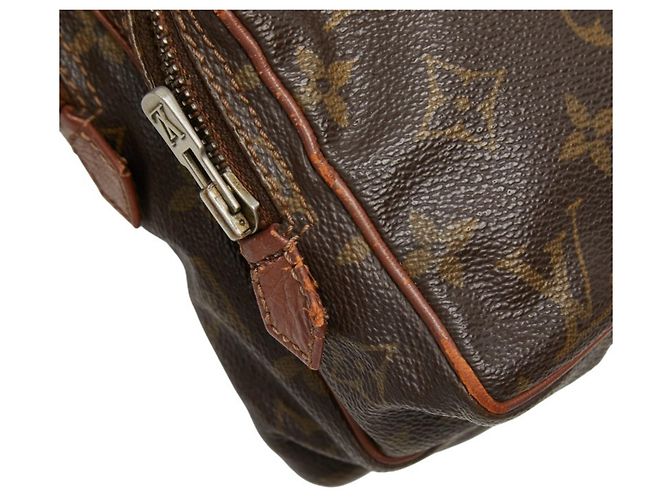 Borsa a tracolla Louis Vuitton Monogram Mini Amazon Marrone - vista 7