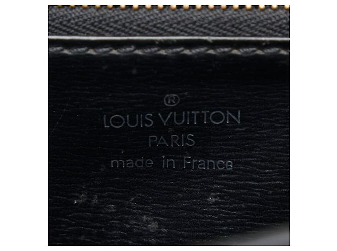 Borsa Louis Vuitton Epi Malesherbes Nero - vista 14
