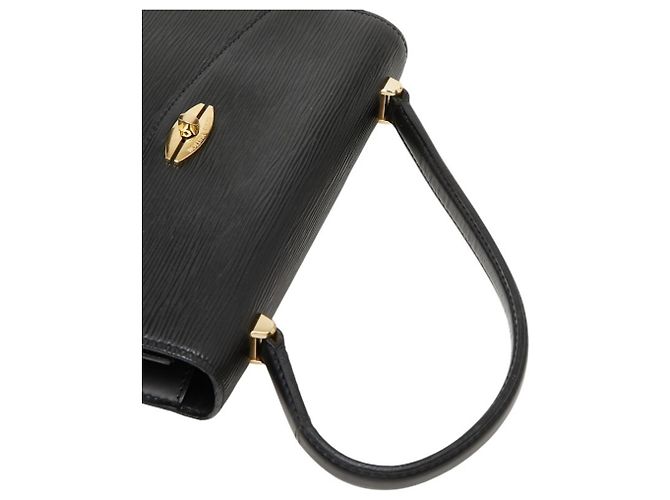 Borsa Louis Vuitton Epi Malesherbes Nero - vista 8