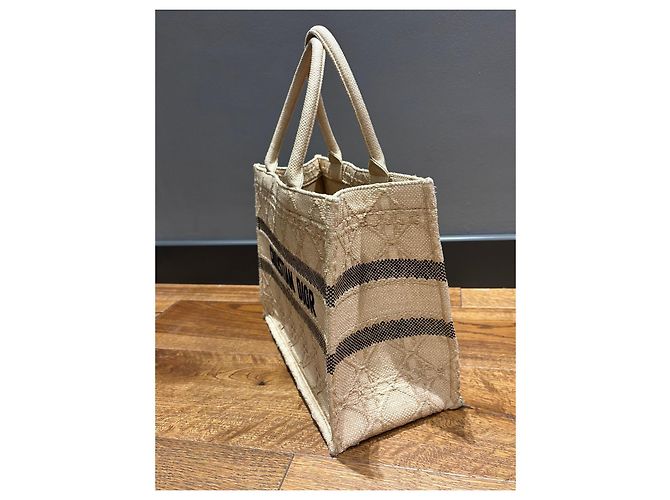 Christian Dior Book Tote Small Beige - vista 7