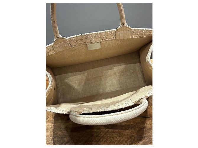Christian Dior Book Tote Small Beige - vista 9
