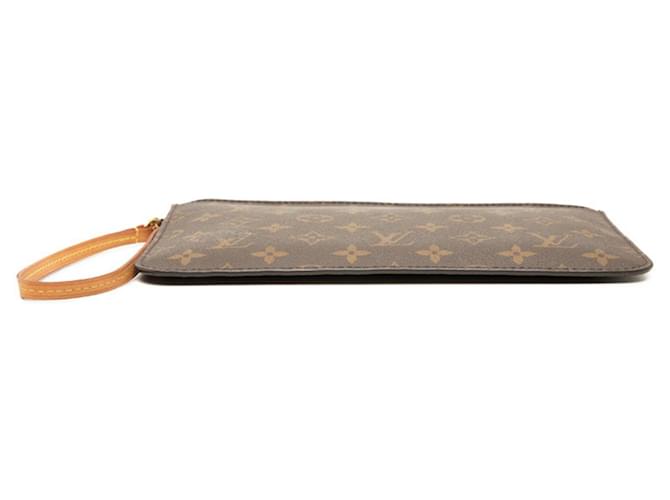 Borsa e pochette Louis Vuitton Monogram Neverfull Marrone - vista 3