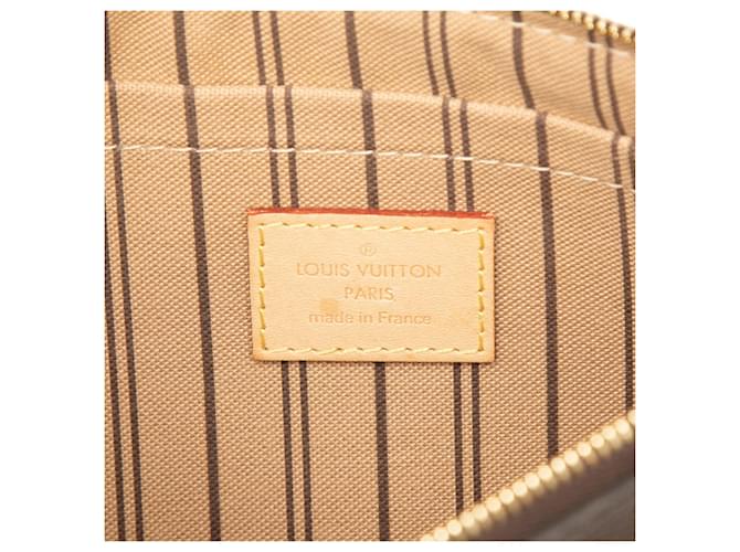 Borsa e pochette Louis Vuitton Monogram Neverfull Marrone - vista 5