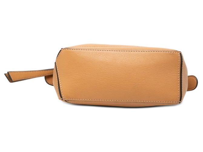 Borsa a mano Loewe Anagram Puzzle Mini Marrone - vista 3