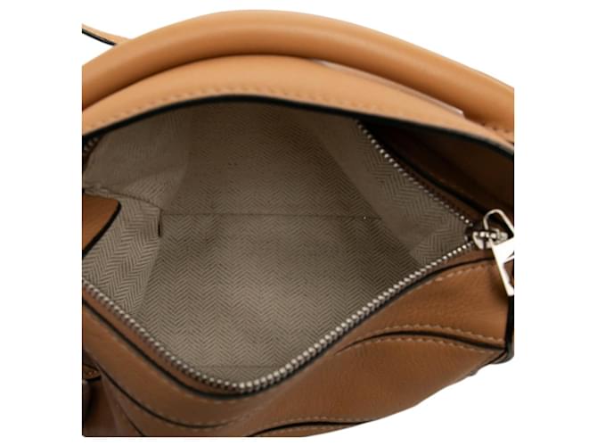 Borsa a mano Loewe Anagram Puzzle Mini Marrone - vista 4