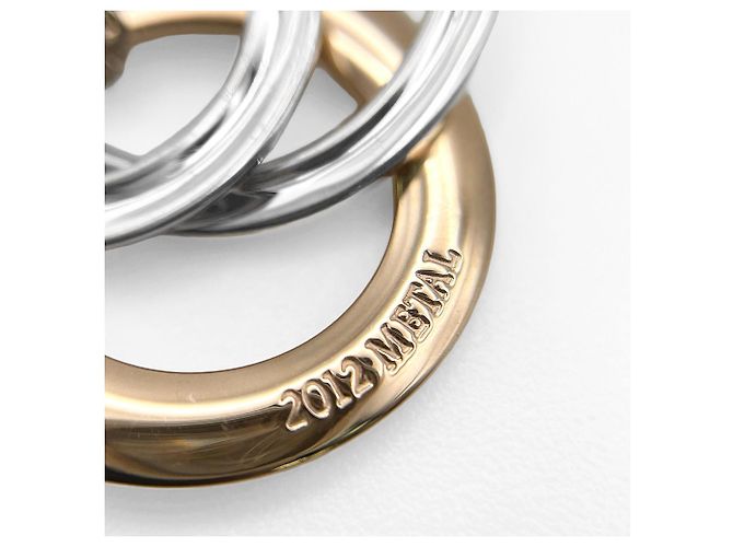 Collana con pendente Tiffany & Co. 1837 Interlocking Circle Argento D'oro - vista 7
