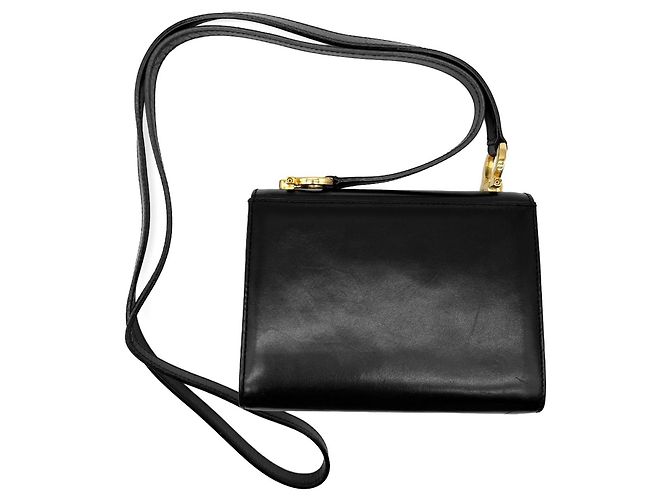 Borsa a tracolla mini Gancini Salvatore Ferragamo Nero - vista 2