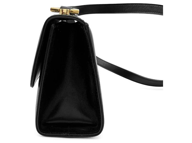 Borsa a tracolla mini Gancini Salvatore Ferragamo Nero - vista 3