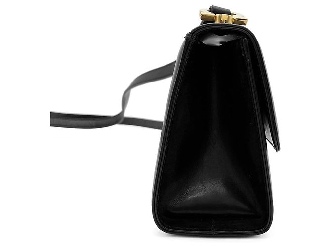 Borsa a tracolla mini Gancini Salvatore Ferragamo Nero - vista 4