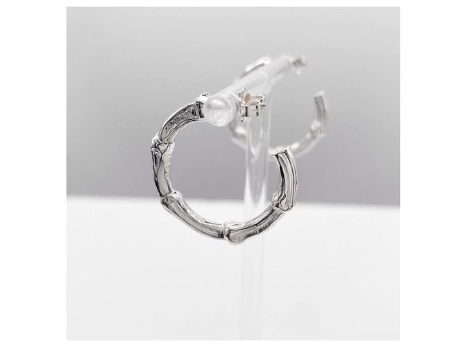 Orecchini a lobo Tiffany & Co. Bamboo in argento - vista 5