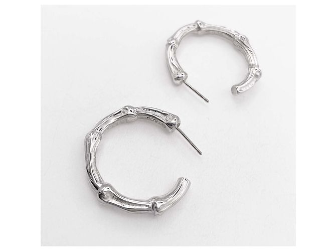 Orecchini a lobo Tiffany & Co. Bamboo in argento - vista 6