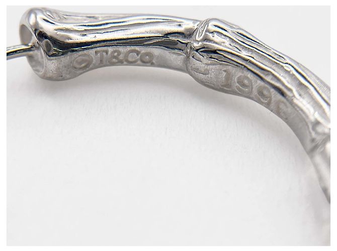 Orecchini a lobo Tiffany & Co. Bamboo in argento - vista 8