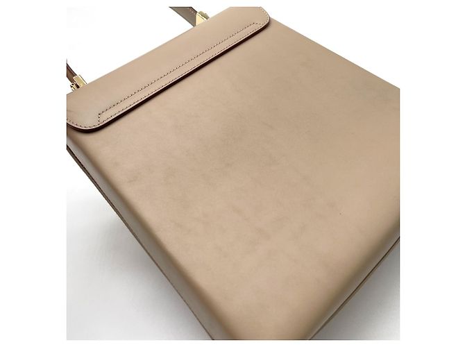 Borsa Salvatore Ferragamo Gancini Beige D'oro - vista 17