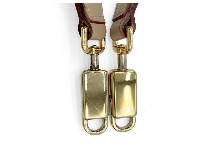 Borsa Salvatore Ferragamo Gancini Beige D'oro - vista 21