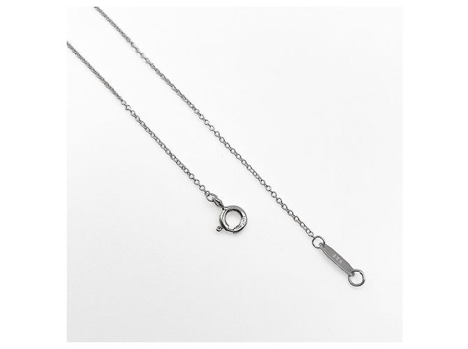 Collana Tiffany & Co. Flower Circle con 1 diamante Argento - vista 5