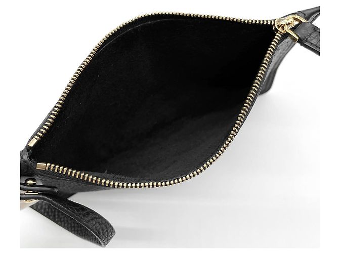 Borsa a tracolla con coulisse Gancini Salvatore Ferragamo Nero - vista 14