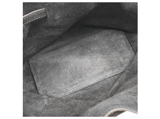 Borsa a tracolla con coulisse Gancini Salvatore Ferragamo Nero - vista 8