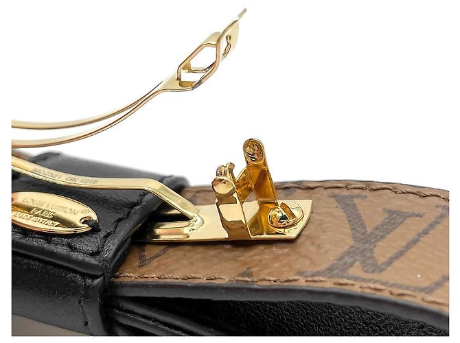 Fermi capelli Louis Vuitton LV Circle My Bow Ribbon Marrone D'oro - vista 5