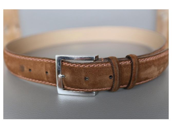 Franck Namani Wildledergürtel Braun - Ansicht 12