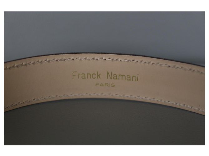 Franck Namani Wildledergürtel Braun - Ansicht 6