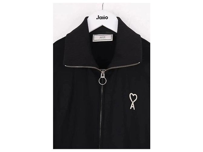 Ami Cardigan aus Baumwolle Schwarz - Ansicht 2