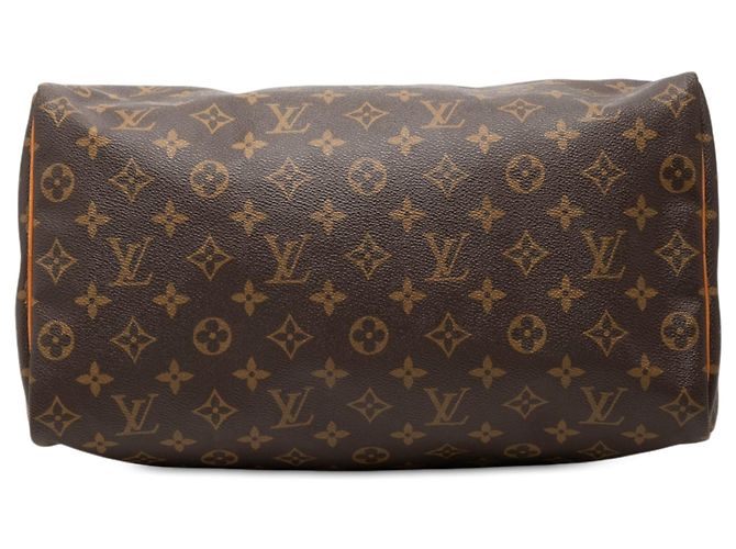 Borsa Boston Louis Vuitton Monogram Speedy 35 Marrone - vista 3