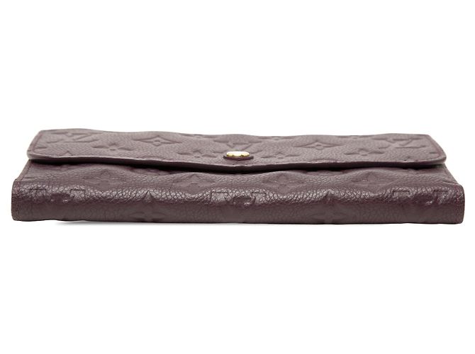 Carteira Longa Sarah Louis Vuitton Monogram Empreinte Purple Roxo - vista 3