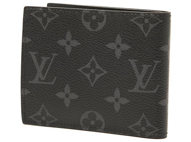 Cartera Small Marco Louis Vuitton Monogram Eclipse Negra Negro - vista 2