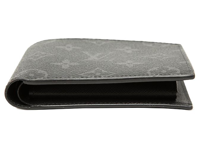 Cartera Small Marco Louis Vuitton Monogram Eclipse Negra Negro - vista 3