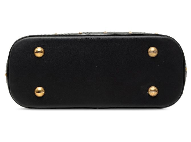 Borsa a secchiello Dioravenue Small in pelle di vitello nera Dior Nero - vista 3