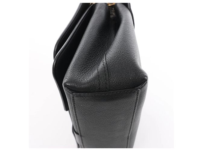 Borsa a tracolla Louis Vuitton Very Monogram Shadow in nero M42899 - vista 7